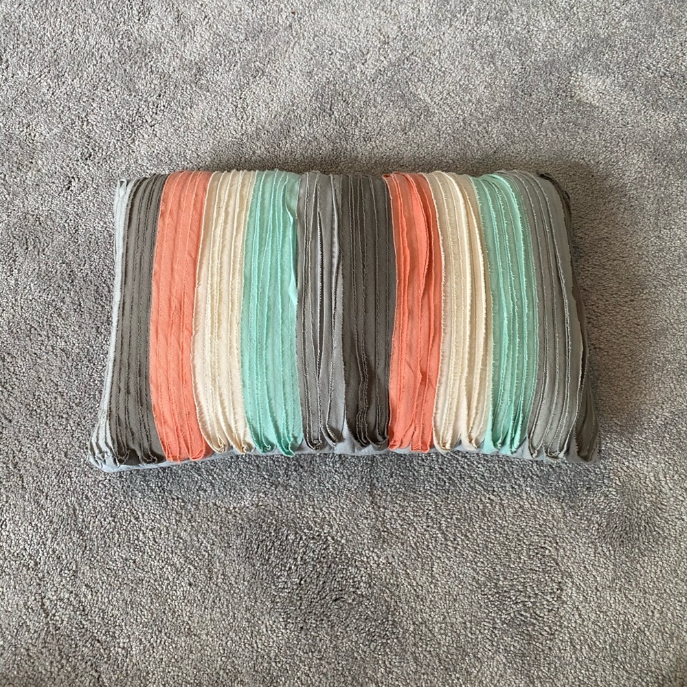 Striped Colored Pillow